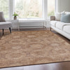 Piper Looms Chantille Panels ACN1925 Copper Machine Washable Area Rug Lifestyle Image Feature