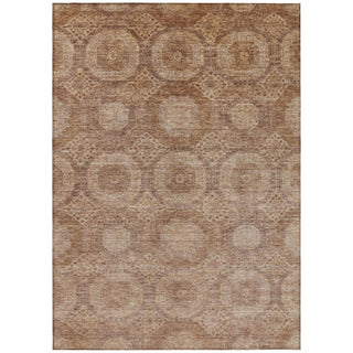 Piper Looms Chantille Panels ACN1925 Copper Machine Washable Area Rug main image