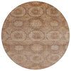Piper Looms Chantille Panels ACN1925 Copper Machine Washable Area Rug Round Main Image