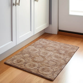 Piper Looms Chantille Panels ACN1925 Copper Machine Washable Area Rug Scatter Lifestyle Image Feature