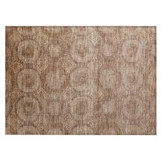 Piper Looms Chantille Panels ACN1925 Copper Machine Washable Area Rug Scatter Main Image