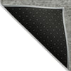 Piper Looms Chantille Panels ACN1925 Pewter Machine Washable Area Rug Backing Image