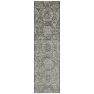 Piper Looms Chantille Panels ACN1925 Pewter Machine Washable Area Rug Runner Main Image