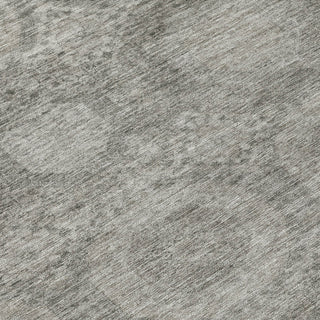 Piper Looms Chantille Panels ACN1925 Pewter Machine Washable Area Rug Swatch Image