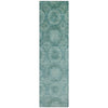 Piper Looms Chantille Panels ACN1925 Teal Machine Washable Area Rug Runner Main Image