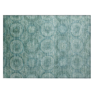 Piper Looms Chantille Panels ACN1925 Teal Machine Washable Area Rug Scatter Main Image