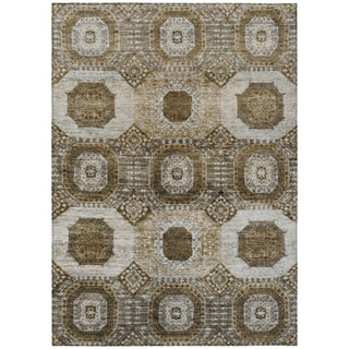 Piper Looms Chantille Panels ACN1926 Brown Machine Washable Area Rug main image