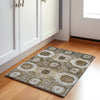 Piper Looms Chantille Panels ACN1926 Brown Machine Washable Area Rug Scatter Lifestyle Image Feature