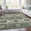 Piper Looms Chantille Panels ACN1926 Olive Machine Washable Area Rug Lifestyle Image Feature