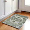 Piper Looms Chantille Panels ACN1926 Olive Machine Washable Area Rug Scatter Lifestyle Image Feature
