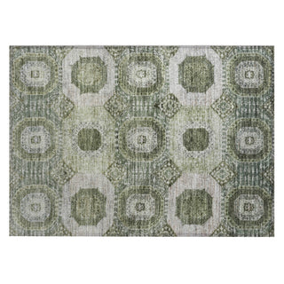 Piper Looms Chantille Panels ACN1926 Olive Machine Washable Area Rug Scatter Main Image