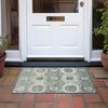 Piper Looms Chantille Panels ACN1926 Olive Machine Washable Area Rug Scatter Outdoor Lifestyle Image Feature