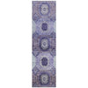 Piper Looms Chantille Panels ACN1926 Purple Machine Washable Area Rug Runner Main Image