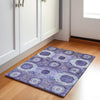 Piper Looms Chantille Panels ACN1926 Purple Machine Washable Area Rug Scatter Lifestyle Image Feature