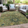 Piper Looms Chantille Global ACN1927 Aloe Machine Washable Area Rug Outdoor Lifestyle Image Feature
