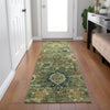 Piper Looms Chantille Global ACN1927 Aloe Machine Washable Area Rug Runner Lifestyle Image Feature