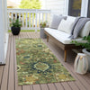 Piper Looms Chantille Global ACN1927 Aloe Machine Washable Area Rug Runner Outdoor Lifestyle Image Feature