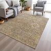 Piper Looms Chantille Global ACN1927 Beige Machine Washable Area Rug Lifestyle Image Feature