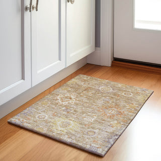 Piper Looms Chantille Global ACN1927 Beige Machine Washable Area Rug Scatter Lifestyle Image Feature