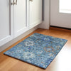 Piper Looms Chantille Global ACN1927 Blue Machine Washable Area Rug Scatter Lifestyle Image Feature