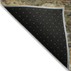 Piper Looms Chantille Global ACN1927 Brown Machine Washable Area Rug Backing Image