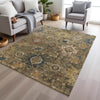 Piper Looms Chantille Global ACN1927 Brown Machine Washable Area Rug Lifestyle Image Feature