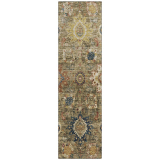 Piper Looms Chantille Global ACN1927 Brown Machine Washable Area Rug Runner Main Image