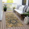 Piper Looms Chantille Global ACN1927 Brown Machine Washable Area Rug Runner Outdoor Lifestyle Image Feature