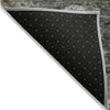 Piper Looms Chantille Global ACN1927 Pewter Machine Washable Area Rug Backing Image