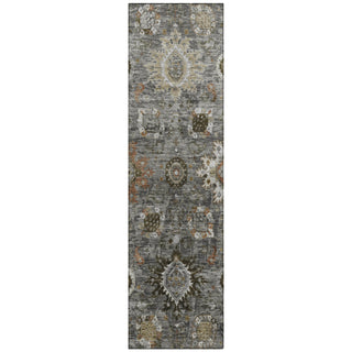 Piper Looms Chantille Global ACN1927 Pewter Machine Washable Area Rug Runner Main Image