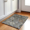 Piper Looms Chantille Global ACN1927 Pewter Machine Washable Area Rug Scatter Lifestyle Image Feature