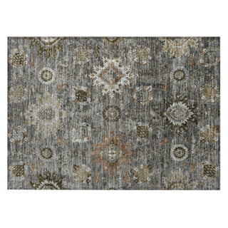 Piper Looms Chantille Global ACN1927 Pewter Machine Washable Area Rug Scatter Main Image