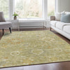 Piper Looms Chantille Global ACN1927 Sage Machine Washable Area Rug Lifestyle Image Feature