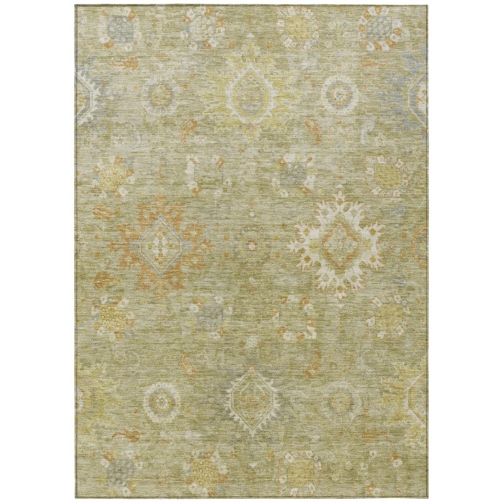 Piper Looms Chantille Global ACN1927 Sage Machine Washable Area Rug main image