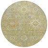 Piper Looms Chantille Global ACN1927 Sage Machine Washable Area Rug Round Main Image