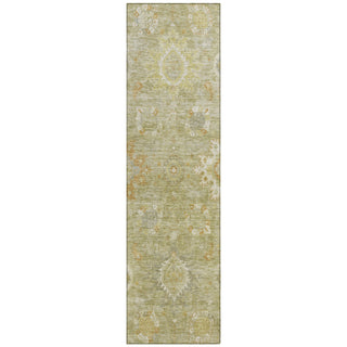 Piper Looms Chantille Global ACN1927 Sage Machine Washable Area Rug Runner Main Image