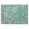 Piper Looms Chantille Global ACN1927 Teal Machine Washable Area Rug Scatter Main Image