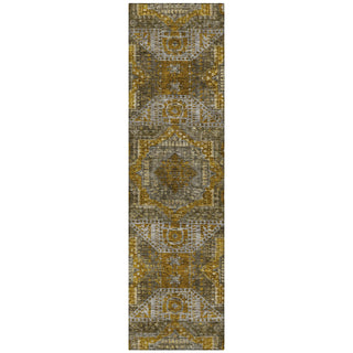 Piper Looms Chantille Global ACN1928 Brown Machine Washable Area Rug Runner Main Image