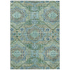 Piper Looms Chantille Global ACN1929 Green Machine Washable Area Rug main image