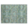 Piper Looms Chantille Global ACN1929 Green Machine Washable Area Rug Scatter Main Image