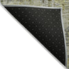 Piper Looms Chantille Global ACN1929 Khaki Machine Washable Area Rug Backing Image