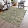 Piper Looms Chantille Global ACN1929 Khaki Machine Washable Area Rug Lifestyle Image Feature