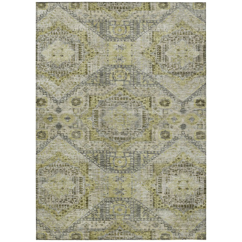 Piper Looms Chantille Global ACN1929 Khaki Machine Washable Area Rug main image