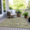 Piper Looms Chantille Global ACN1929 Khaki Machine Washable Area Rug Outdoor Lifestyle Image Feature