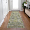 Piper Looms Chantille Global ACN1929 Khaki Machine Washable Area Rug Runner Lifestyle Image Feature