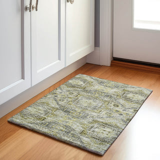 Piper Looms Chantille Global ACN1929 Khaki Machine Washable Area Rug Scatter Lifestyle Image Feature