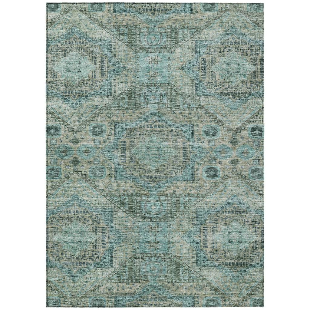 Piper Looms Chantille Global ACN1929 Sage Machine Washable Area Rug main image