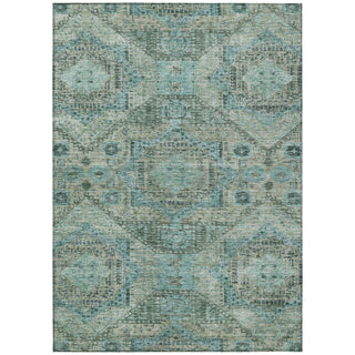 Piper Looms Chantille Global ACN1929 Sage Machine Washable Area Rug main image