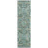 Piper Looms Chantille Global ACN1929 Sage Machine Washable Area Rug Runner Main Image
