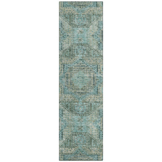 Piper Looms Chantille Global ACN1929 Sage Machine Washable Area Rug Runner Main Image